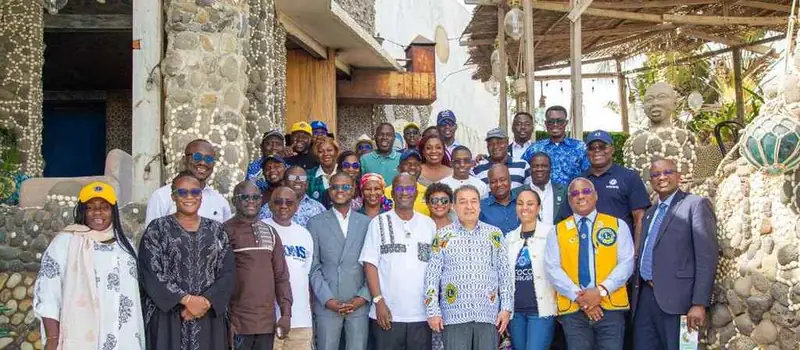 Photo de groupe Lions & Léos District 403 A3