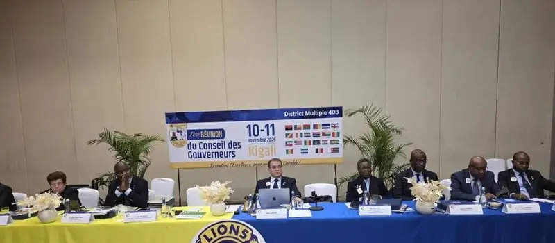 1ère Réunion du Conseil des Gouverneurs District Multiple 403 – Kigali 10-11 nov 2025